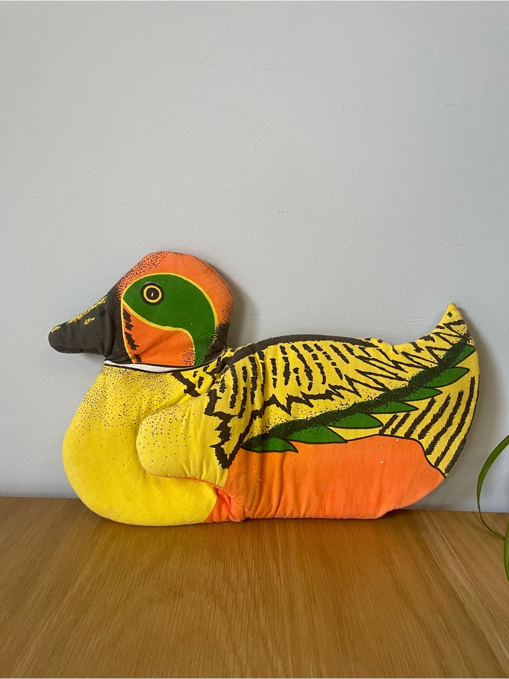 Vintage Duck Decoy Oven Mitt Grill Glove
